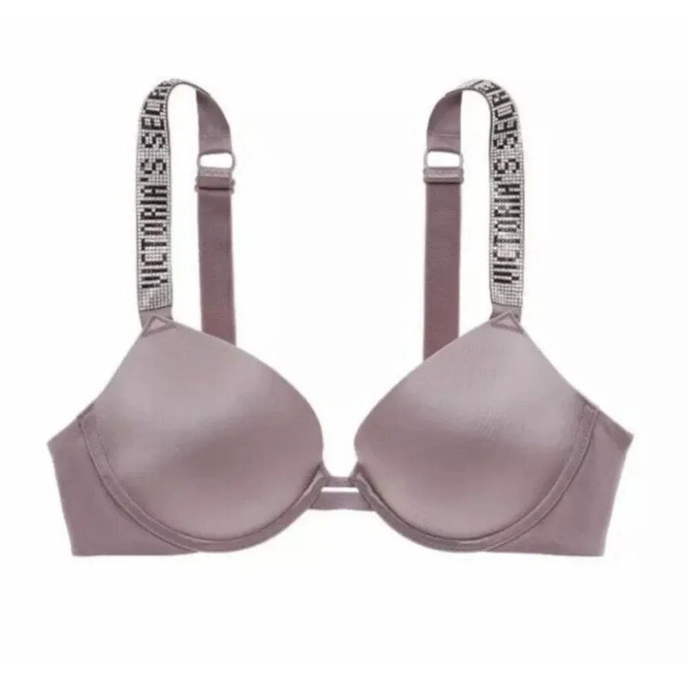Victoria's Secret Very Sexy Push-up Bra Shine Straps Sz 38B‎